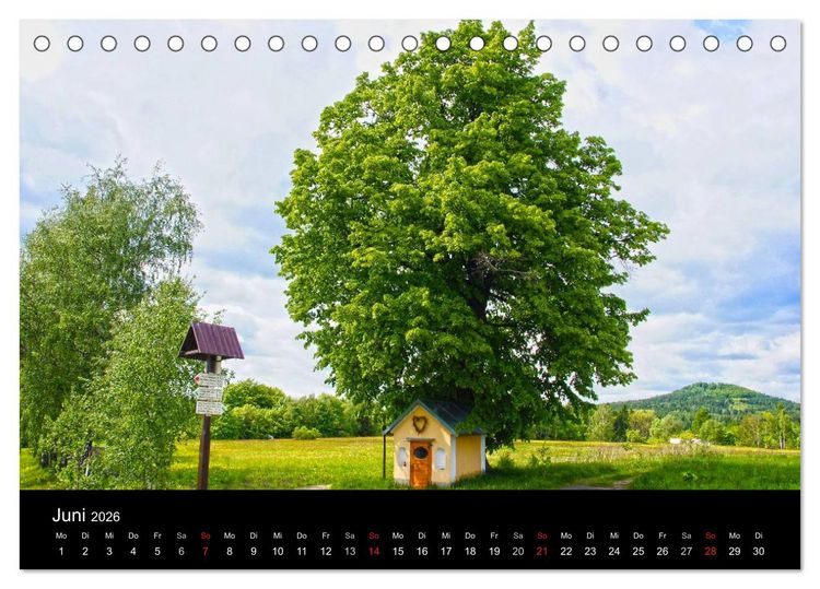 Produktbild: Mein liebes Lausitzer Gebirge (Tischkalender 2026 DIN A5 quer), CALVENDO Monatskalender