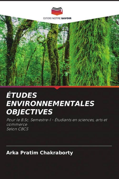 Produktbild: &Eacute;tudes Environnementales Objectives