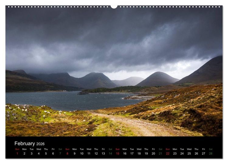 Produktbild: Scenes from the Isle of Skye (High Quality Premium Wall Calendar 2026 DIN A2 landscape),CALVENDO 12 Month Wall Calendar