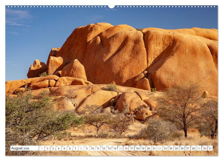 Produktbild: Afrika - Namibia (hochwertiger Premium Wandkalender 2026 DIN A2 quer), Kunstdruck in Hochglanz
