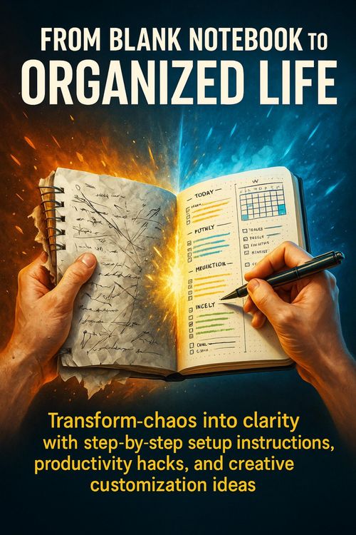 Produktbild: From Blank Notebook to Organized Life