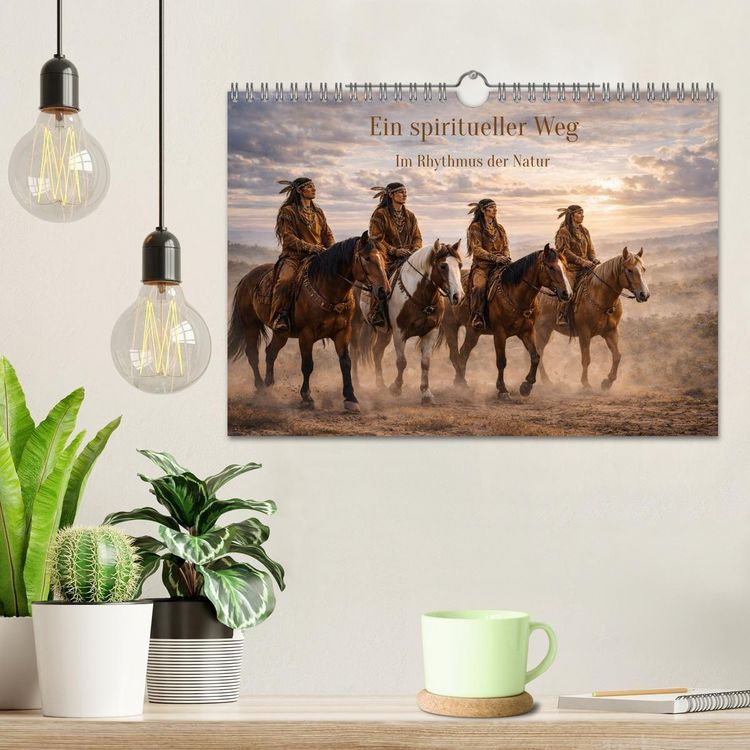 Produktbild: Ein spiritueller Weg. Im Rhythmus der Natur (Wandkalender 2027 DIN A4 quer), CALVENDO Monatskalender