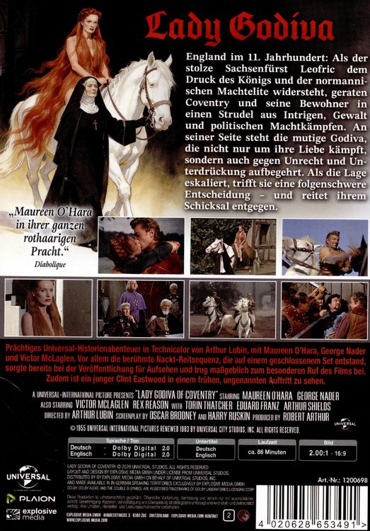 Produktbild: Lady Godiva - Die nackte Geisel