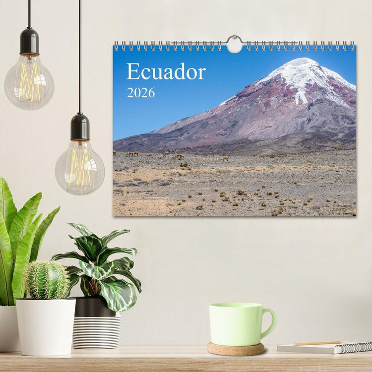 Produktbild: Ecuador (Wandkalender 2026 DIN A4 quer), CALVENDO Monatskalender