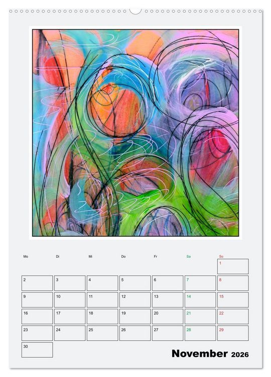 Produktbild: New Art Deco (hochwertiger Premium Wandkalender 2026 DIN A2 hoch), Kunstdruck in Hochglanz