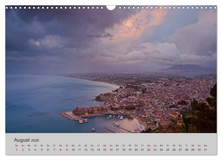 Produktbild: Sizilien 2026 (Wandkalender 2026 DIN A3 quer), CALVENDO Monatskalender