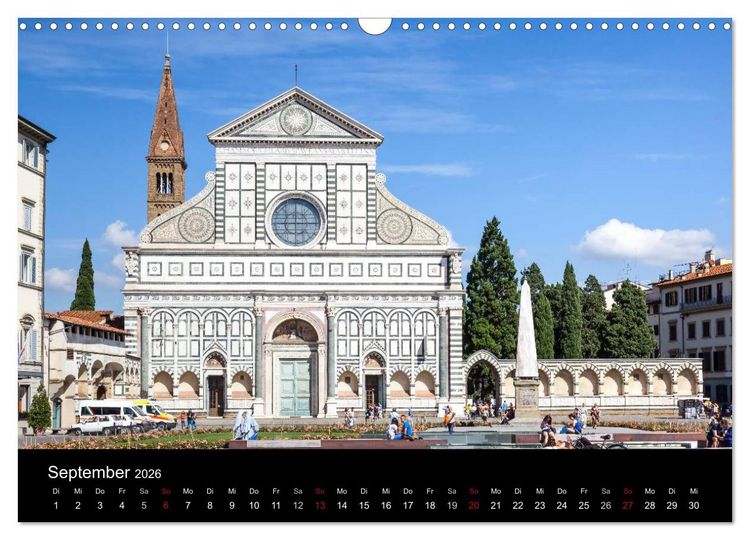 Produktbild: Florenz (Wandkalender 2026 DIN A3 quer), CALVENDO Monatskalender