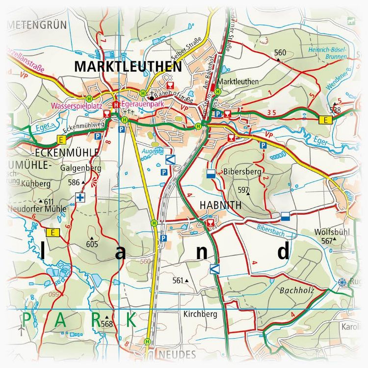 Produktbild: Fichtelgebirge 1:50 000