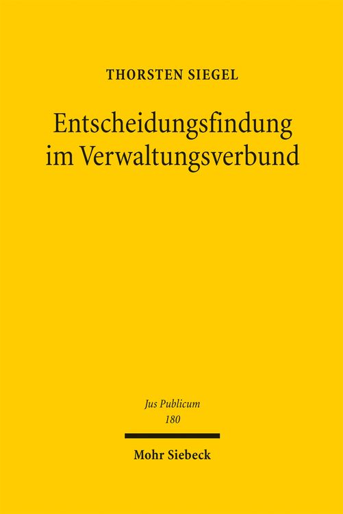 Produktbild: Entscheidungsfindung im Verwaltungsverbund