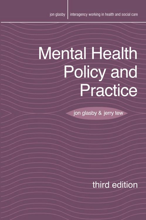 Produktbild: Mental Health Policy and Practice