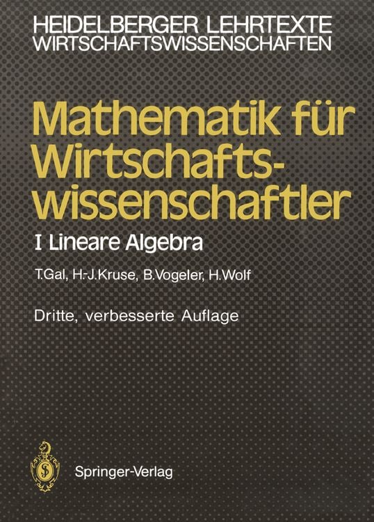 Produktbild: Mathematik f&uuml;r Wirtschaftswissenschaftler