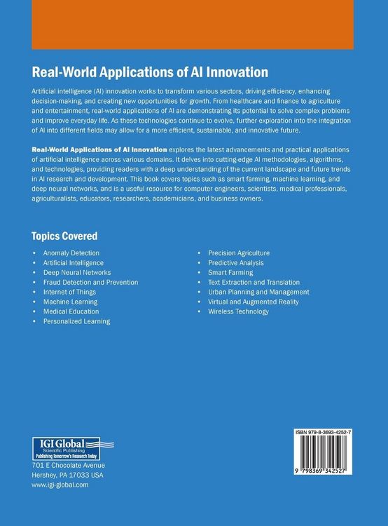 Produktbild: Real-World Applications of AI Innovation