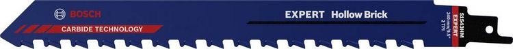 Produktbild: Bosch Accessories 2608900414 EXPERT &lsquo;Hollow Brick&rsquo; S 1543 HM S&auml;bels&auml;geblatt, 1&nbsp;St&uuml;ck S&auml;geblatt-L&auml;nge 240 mm 1 St.