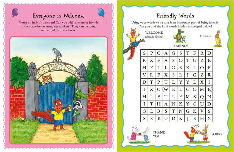 Produktbild: The Friends Activity Book