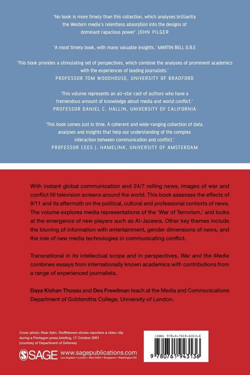 Produktbild: War and the Media