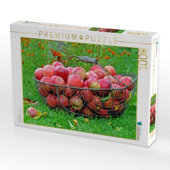 Produktbild: CALVENDO Puzzle &Auml;pfel im Korb | 1000 Teile Lege-Gr&ouml;&szlig;e 64x48cm Foto-Puzzle f&uuml;r gl&uuml;ckliche Stunden