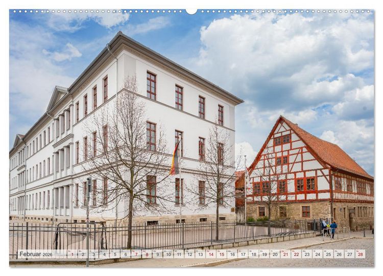 Produktbild: Arnstadt Impressionen (hochwertiger Premium Wandkalender 2026 DIN A2 quer), Kunstdruck in Hochglanz