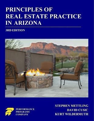 Produktbild: Principles of Real Estate Practice in Arizona