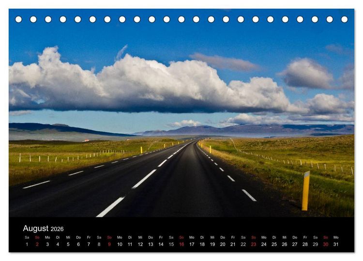 Produktbild: Himmels-Bilder - Die gro&szlig;e Weite (Tischkalender 2026 DIN A5 quer), CALVENDO Monatskalender