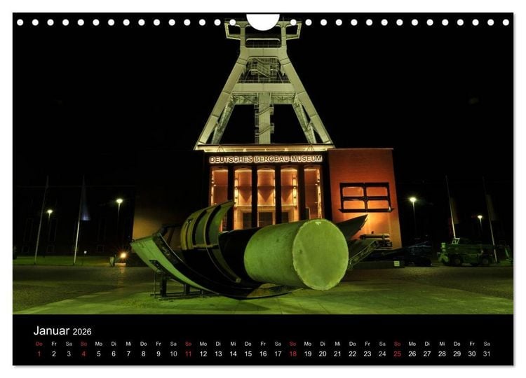 Produktbild: Industriekultur Ruhrgebiet (Wandkalender 2026 DIN A4 quer), CALVENDO Monatskalender
