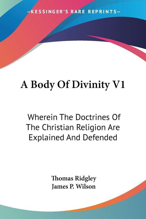 Produktbild: A Body Of Divinity V1