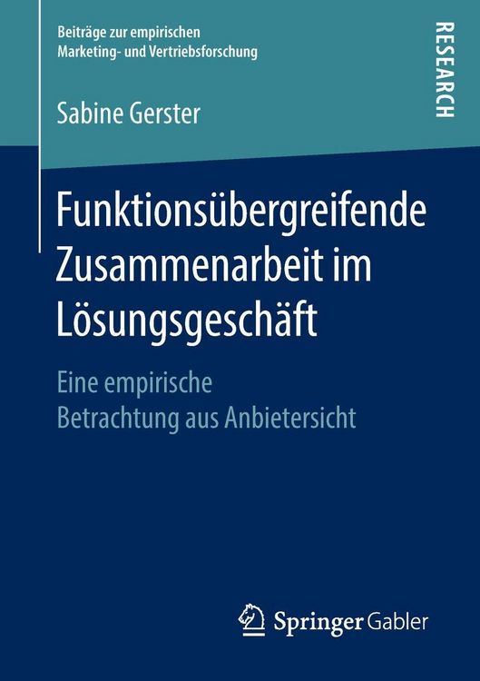 Produktbild: Funktions&uuml;bergreifende Zusammenarbeit im L&ouml;sungsgesch&auml;ft