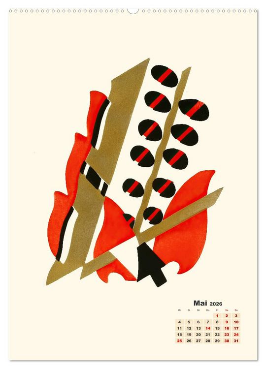 Produktbild: Serge Gladky - Blumen (hochwertiger Premium Wandkalender 2026 DIN A2 hoch), Kunstdruck in Hochglanz