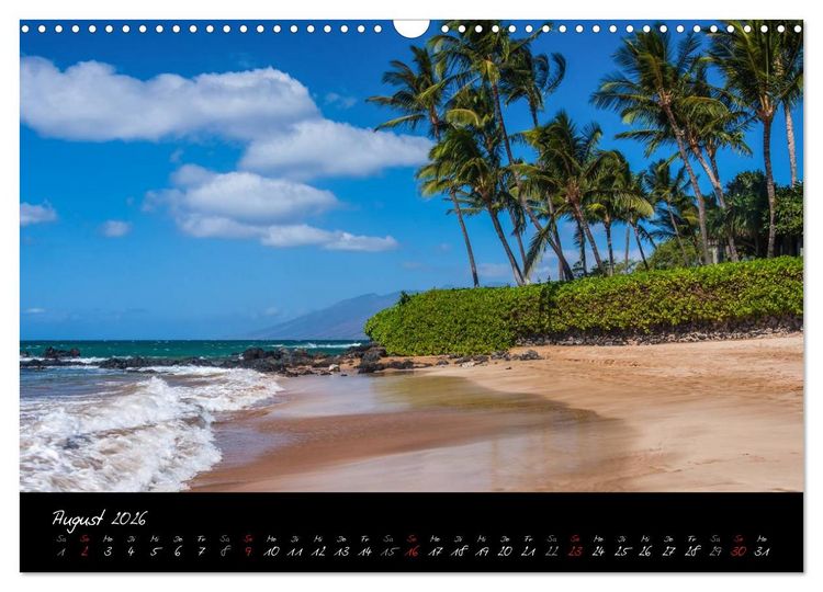Produktbild: Maui Hawaii - Insel der T&auml;ler (Wandkalender 2026 DIN A3 quer), CALVENDO Monatskalender