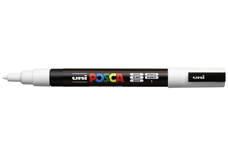 Produktbild: Faber-Castell Marker uni POSCA PC-3M wei&szlig;