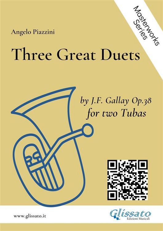 Produktbild: Three Great Duets by J.F. Gallay op.38 for Tuba