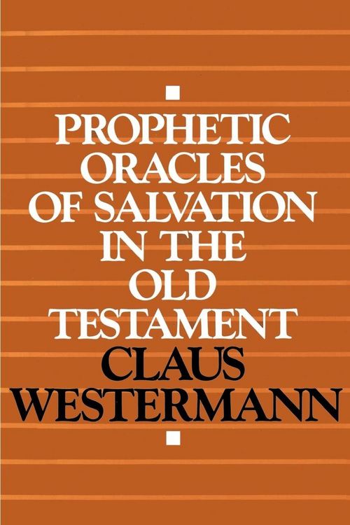 Produktbild: Prophetic Oracles of Salvation in the Old Testament