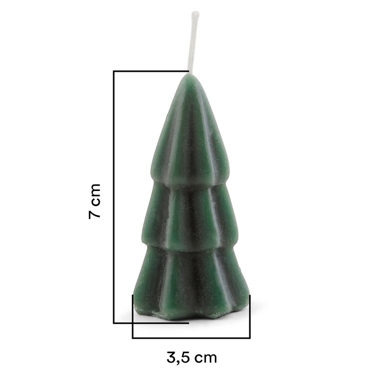 Produktbild: Mini-Kerze Tannenbaum
