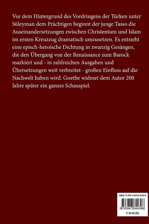 Produktbild: Das befreite Jerusalem (Gro&szlig;druck)