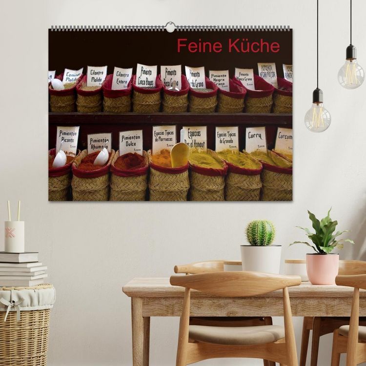 Produktbild: Feine K&uuml;che (Wandkalender 2027 DIN A2 quer), CALVENDO Monatskalender