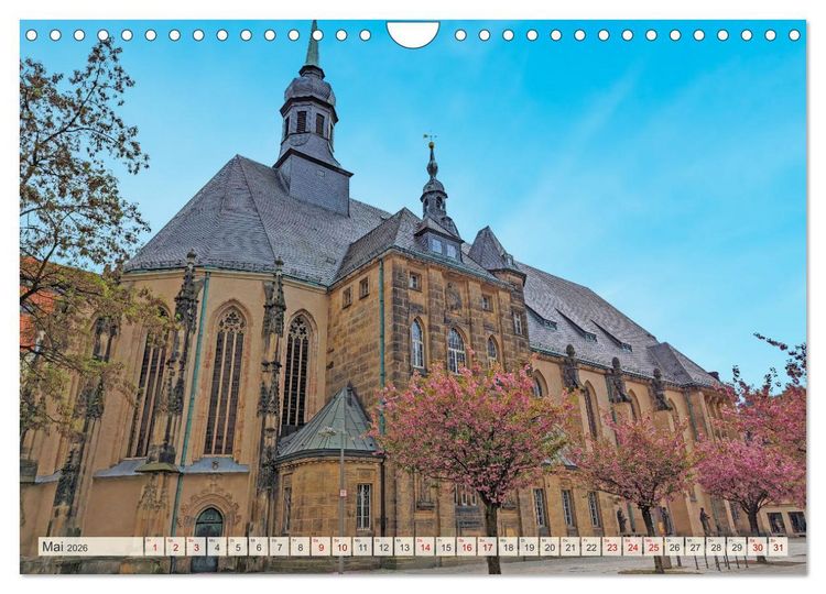 Produktbild: Chemnitz Impressionen aus der Kulturhauptstadt (Wandkalender 2026 DIN A4 quer), CALVENDO Monatskalender
