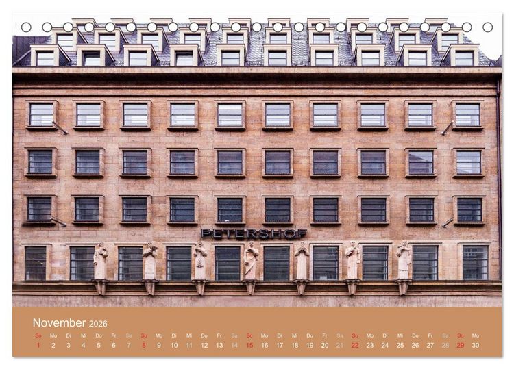 Produktbild: Leipzig - Vom Jugendstil zum Art Deco (Tischkalender 2026 DIN A5 quer), CALVENDO Monatskalender