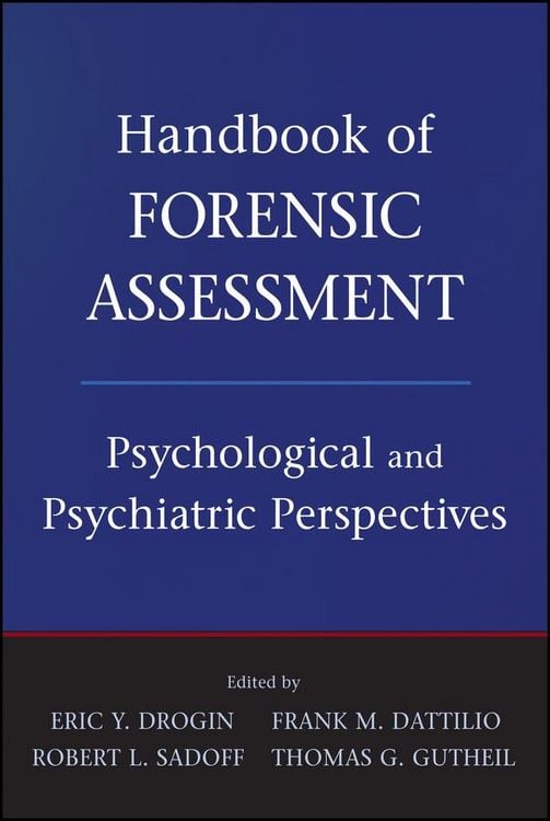 Produktbild: Handbook of Forensic Assessment