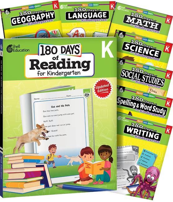 Produktbild: 180 Days(tm) Bundle Grade K: 8-Book Set