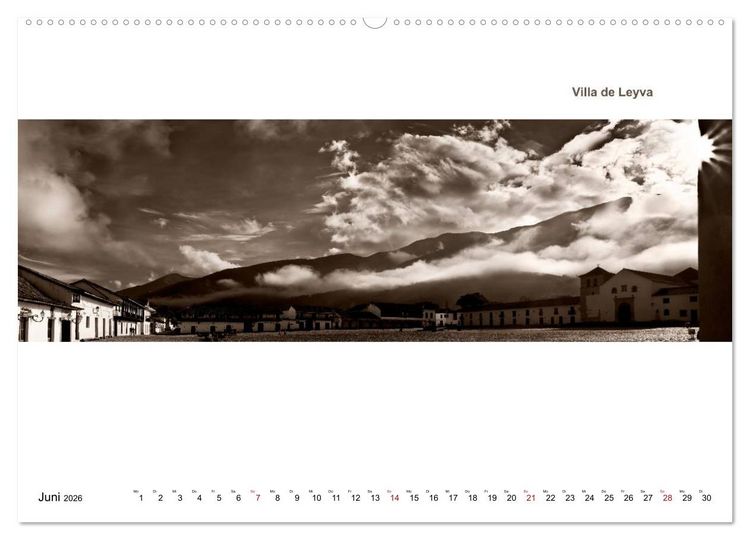 Produktbild: Kolumbien - Land der Farben und des Lichts (hochwertiger Premium Wandkalender 2026 DIN A2 quer), Kunstdruck in Hochglanz