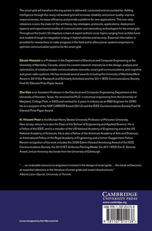 Produktbild: Smart Grid Communications and Networking