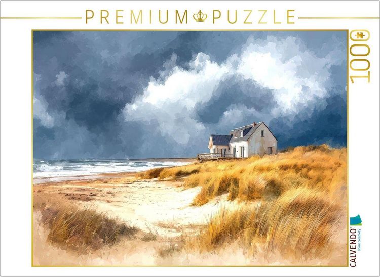 Produktbild: CALVENDO Puzzle Ein Sturm zieht auf | 1000 Teile Lege-Gr&ouml;&szlig;e 64x48cm Foto-Puzzle f&uuml;r gl&uuml;ckliche Stunden