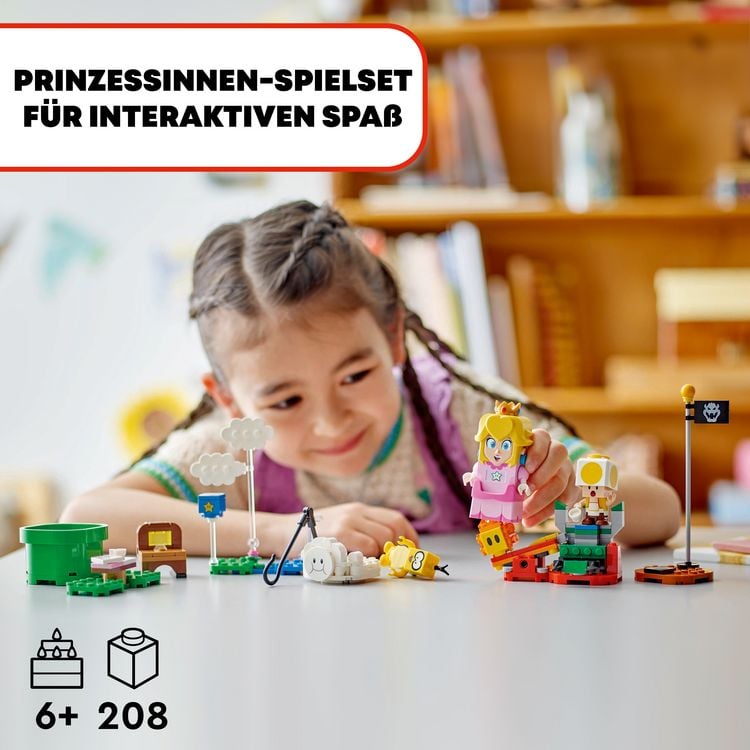 Produktbild: LEGO Super Mario Abenteuer mit der interaktiven LEGO Peach 71441