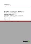 Produktbild: Elternbildungsprogramme als Mittel zur F&ouml;rderung der elterlichen Erziehungskompetenz