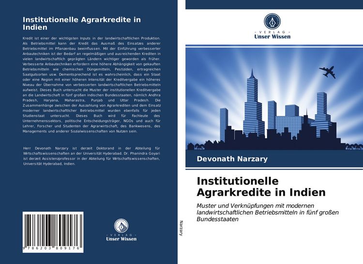 Produktbild: Institutionelle Agrarkredite in Indien