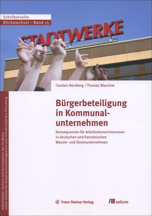 Produktbild: B&uuml;rgerbeteiligung in Kommunalunternehmen