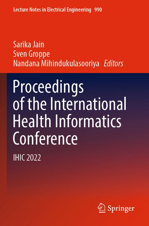 Produktbild: Proceedings of the International Health Informatics Conference