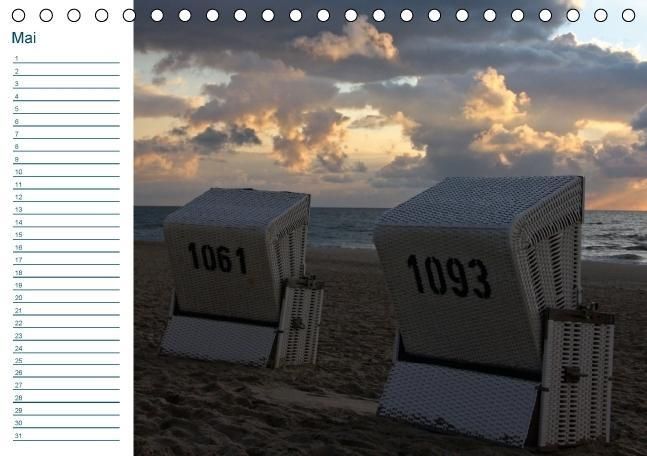 Produktbild: Sylt - Best&auml;ndige Sehnsucht (Tischkalender immerw&auml;hrend DIN A5 quer)
