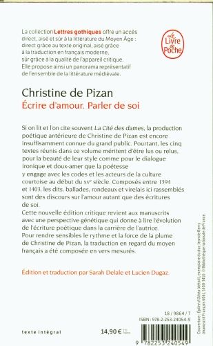 Produktbild: Ecrire d'amour, parler de soi