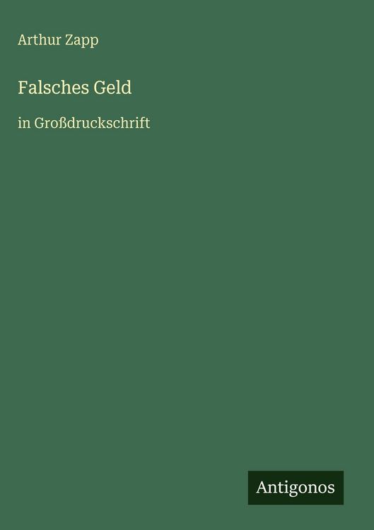 Produktbild: Falsches Geld