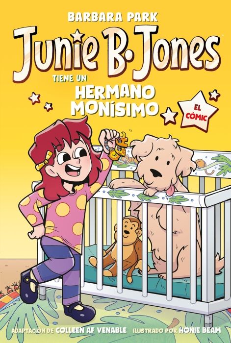 Produktbild: Junie B. Jones Tiene Un Hermano Mon&atilde;-Simo. El C&atilde;3mic / Junie B. Jones and a Little Monkey Business